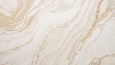 The primary subject of the image is a marble wall with a patterned design. The setting is a room with a white background, and the visual style is a close-up of the marble wall. The colors and mood of the image are predominantly white and neutral, giving it a clean and elegant appearance.