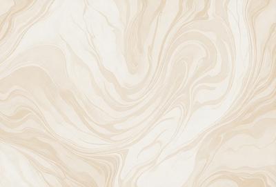 The primary subject of the image is a patterned wallpaper with a white and brown color scheme. The setting is a room with a white and brown color scheme. The visual style is a patterned wallpaper, which gives the room a unique and interesting appearance. The colors and mood of the image are predominantly white and brown, creating a warm and inviting atmosphere.