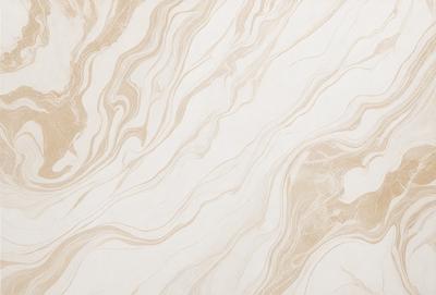 The primary subject of the image is a marble wall with a patterned design. The setting is a room with a white background, which contrasts with the marble wall. The visual style is a close-up of the marble wall, showcasing its intricate pattern. The colors and mood of the image are predominantly white, giving it a clean and elegant appearance.