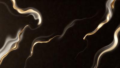 The primary subject of the image is a series of smoke trails or streaks, which are visible against a dark background. The setting appears to be a nighttime sky, with the smoke trails creating a sense of motion and dynamism. The visual style of the image is reminiscent of a photo or a digital art piece, with the smoke trails being the main focus of the composition. The colors in the image are predominantly dark, with the smoke trails being the only visible element, creating a moody and atmos