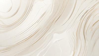 The primary subject of the image is a white wall with a pattern of swirls and waves. The setting is a room with a white color scheme. The visual style is a combination of a photo and digital art, creating a unique and artistic appearance. The dominant colors are white and beige, giving the image a clean and calming atmosphere.