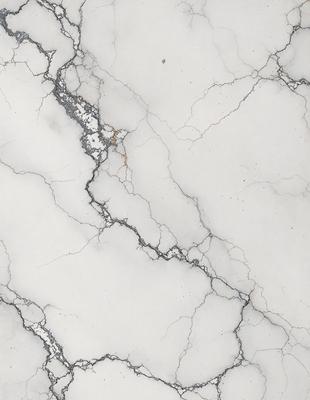 The image features a white marble wall with a cracked pattern. The wall appears to be made of marble, and the cracked pattern adds a unique texture to the surface. The primary subject of the image is the marble wall, which serves as the main object, scene, or focus of the image. The setting or background of the image is the cracked marble wall, and the visual style is a close-up of the wall, showcasing its texture and pattern. The colors and mood of the image are pre