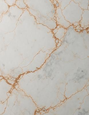 The primary subject of the image is a marble wall with a white and gold color scheme. The setting is a room with a white marble wall, and the visual style is a close-up of the wall. The colors and mood of the image are elegant and sophisticated, with the white marble providing a clean and refined appearance, while the gold accents add a touch of luxury and warmth.