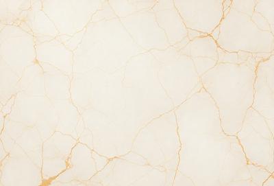 The primary subject of the image is a white marble wall with a gold-colored texture. The setting is a room with a white marble floor. The visual style is a close-up of the marble wall, showcasing its unique texture and color. The colors and mood of the image are predominantly white and gold, creating a luxurious and elegant atmosphere.