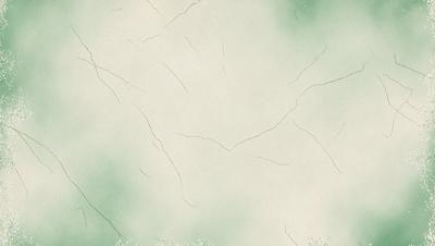 The primary subject of the image is a white wall with a green tint. The setting is a room with a green background. The visual style is a painting, drawing, or illustration. The colors and mood are predominantly green, creating a calm and serene atmosphere.