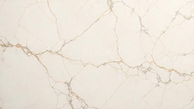 The primary subject of the image is a white marble wall with a yellowish tint. The setting is a room with a white marble floor. The visual style is a close-up of the marble wall, showcasing its texture and pattern. The colors and mood of the image are predominantly white and yellow, giving it a warm and natural ambiance.