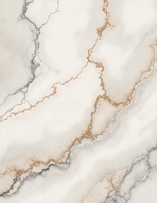 The image features a marble wall with a white and gold color scheme. The wall is adorned with a pattern of gold streaks, giving it a unique and elegant appearance. The overall atmosphere of the image is sophisticated and luxurious, with the marble wall serving as a striking focal point.
