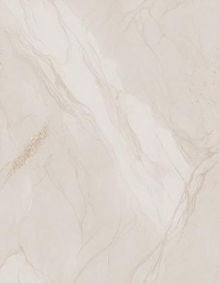 The primary subject of the image is a marble wall with a patterned texture. The setting is a bathroom, and the visual style is a close-up of the marble wall. The colors and mood of the image are predominantly white, giving it a clean and elegant appearance.