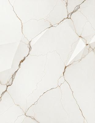 The primary subject of the image is a white marble wall with a pattern of triangles. The setting is a room with a white marble floor. The visual style is a close-up of the marble wall, showcasing its texture and pattern. The colors and mood of the image are predominantly white, giving it a clean and elegant appearance.