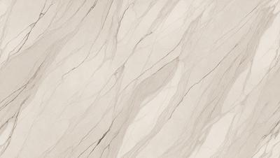 The primary subject of the image is a marble-like surface with a pattern of white and grey veins. The setting is a white background, which provides a clean and minimalist appearance. The visual style is a combination of a photo and digital art, creating a unique and artistic representation of the marble pattern. The colors and mood of the image are predominantly white and grey, giving it a calm and sophisticated atmosphere.