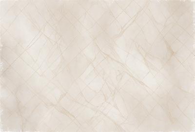 The primary subject of the image is a white tile with a pattern of squares. The setting is a wall, and the visual style is a close-up of the tile. The dominant colors are white and beige, creating a clean and neutral atmosphere.