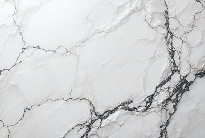 The image features a white marble wall with a rough texture. The wall appears to be made of marble, giving it a unique and elegant appearance. The marble wall is the primary subject of the image, and it is set against a white background, which further emphasizes the wall's texture and beauty. The visual style of the image is a close-up of the marble wall, allowing the viewer to appreciate the intricate details of the stone. The colors and mood of the image are predominantly white, giving