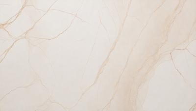 The primary subject of the image is a white marble wall with a pattern of veins and cracks. The setting is a room with a white marble floor. The visual style is a close-up of the marble wall, showcasing its unique texture and pattern. The colors and mood of the image are predominantly white, giving it a clean and elegant appearance.