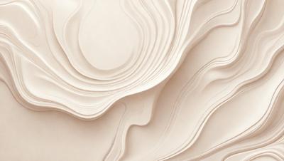 The primary subject of the image is a large, white, and textured surface, which appears to be a piece of art or a sculpture. The setting is a white background, which highlights the artwork. The visual style is a combination of digital art and illustration, creating a unique and intriguing appearance. The colors and mood of the image are predominantly white, giving it a clean and minimalist feel.