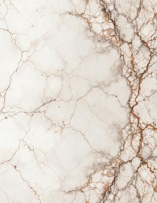 The image features a white marble wall with a brown and white pattern. The wall appears to be textured and has a slightly rough surface. The primary subject of the image is the marble wall, which serves as the main object, scene, or focus of the image. The setting or background is the marble wall, and the visual style is a photo. The colors and mood of the image are predominantly white and brown, creating a natural and earthy atmosphere.