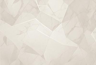 The primary subject of the image is a marble tile wall. The setting is a room with a white marble tile wall, which is the main object of the image. The visual style is a close-up of the marble tile wall, showcasing its texture and pattern. The colors and mood of the image are predominantly white, giving it a clean and elegant appearance.