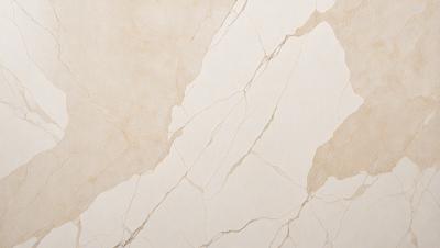 The primary subject of the image is a marble wall with a white and brown color scheme. The setting is a room with a white background, and the visual style is a photo. The colors and mood of the image are warm and inviting, with the marble wall adding a touch of elegance and sophistication.
