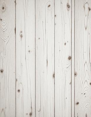 The primary subject of the image is a wooden wall with a white surface. The setting is a room with a wooden floor. The visual style is a photo of a wooden wall. The colors and mood are predominantly white, giving the image a clean and minimalist appearance.