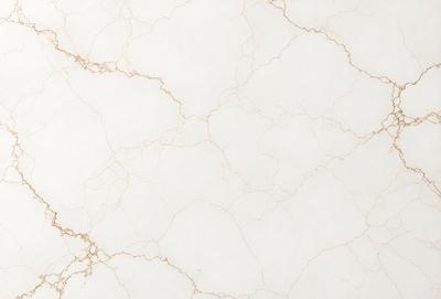 The primary subject of the image is a white marble wall with a gold-like texture. The setting is a room with a white marble floor. The visual style is a close-up of the marble wall, showcasing its unique texture. The colors and mood of the image are predominantly white and gold, creating a luxurious and elegant atmosphere.