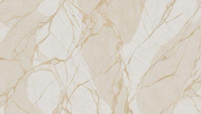 The primary subject of the image is a marble wall with a patterned design. The setting is a room with a white background. The visual style is a close-up of the marble wall, showcasing its intricate pattern. The colors and mood of the image are predominantly white, giving it a clean and elegant appearance.