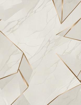 The primary subject of the image is a marble-like pattern, which is the main object, scene, or focus of the image. The setting or background features a white and gold marble-like pattern, which gives the image a sophisticated and elegant appearance. The visual style of the image is a combination of photo and digital art, creating a unique and intricate design. The colors and mood of the image are predominantly white and gold, giving it a luxurious and timeless feel.