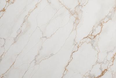 The primary subject of the image is a marble wall with a white and brown color scheme. The setting is a room with a white marble floor. The visual style is a close-up of the marble wall, showcasing its texture and patterns. The colors and mood of the image are predominantly white and brown, giving it a clean and elegant appearance.