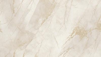 The primary subject of the image is a marble wall with a white and gold color scheme. The setting is a room with a white marble floor. The visual style is a close-up of the marble wall, showcasing its texture and patterns. The colors and mood of the image are elegant and sophisticated, with the white marble providing a clean and refined appearance.