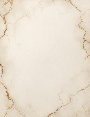 The primary subject of the image is a white, empty, and blank piece of paper. The setting is a marbled paper background, which adds a textured and artistic touch to the scene. The visual style is a combination of a photo and a drawing, creating a unique and interesting appearance. The colors and mood of the image are predominantly white, giving it a clean and minimalist feel.