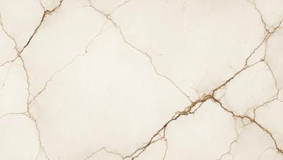 The primary subject of the image is a white marble wall with visible cracks and bumps. The setting is a room with a white marble surface, which adds to the overall atmosphere. The visual style is a close-up of the marble wall, showcasing its texture and details. The colors and mood of the image are predominantly white, giving it a clean and minimalist appearance.