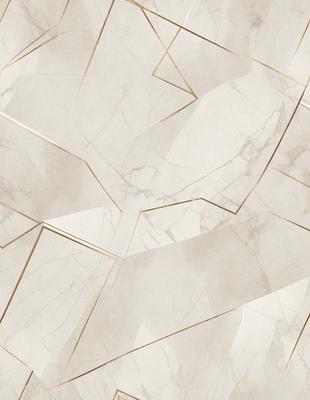 The primary subject of the image is a marble tile pattern. The setting is a white marble tile surface, which serves as the background. The visual style is a patterned design, giving the image a unique and elegant appearance. The colors and mood of the image are predominantly white, creating a clean and sophisticated atmosphere.