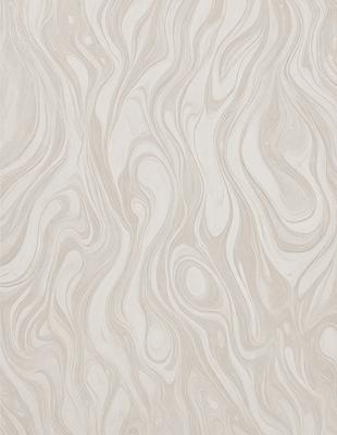 The primary subject of the image is a patterned wallpaper with a white and brown color scheme. The setting is a room with a white and brown color scheme. The visual style is a patterned wallpaper, which gives the room a unique and interesting appearance. The colors and mood of the image are predominantly white and brown, creating a warm and inviting atmosphere.