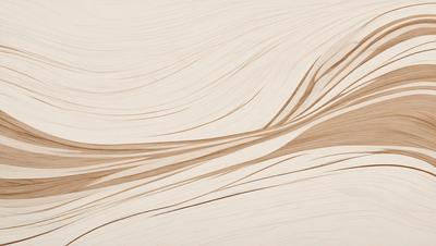 The primary subject of the image is a wooden surface with a pattern of swirls and curves. The setting is a close-up of the wooden surface, showcasing the intricate design. The visual style is a combination of a photo and a drawing, creating a unique and artistic representation of the wooden pattern. The colors and mood of the image are predominantly brown and earthy tones, giving it a natural and organic feel.