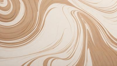 The primary subject of the image is a white wall with a pattern of swirls and curves. The setting is a room with a white wall, and the visual style appears to be a combination of a photo and a drawing. The colors and mood of the image are predominantly white, giving it a clean and minimalist appearance.