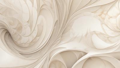 The primary subject of the image is a white marble wall with intricate carvings and patterns. The setting is a room with a white marble wall as the main focus. The visual style is a combination of digital art and illustration, creating a unique and artistic appearance. The colors and mood of the image are predominantly white, giving it a clean and elegant atmosphere.
