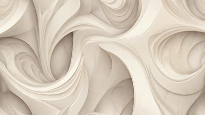 The primary subject of the image is a white paper or fabric with a pattern of folded and twisted edges. The setting is a white background, which creates a clean and minimalist appearance. The visual style is a combination of a photo and digital art, as the paper or fabric appears to be manipulated or digitally altered to create the unique pattern. The colors and mood of the image are predominantly white, giving it a calm and serene atmosphere.