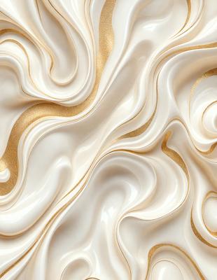The primary subject of the image is a white, swirling, and flowing pattern, which appears to be a design or texture. The setting is a white background, which provides a clean and minimalist appearance. The visual style is a combination of digital art and illustration, creating a unique and artistic representation of the white pattern. The colors and mood of the image are predominantly white, giving it a clean, fresh, and elegant appearance.