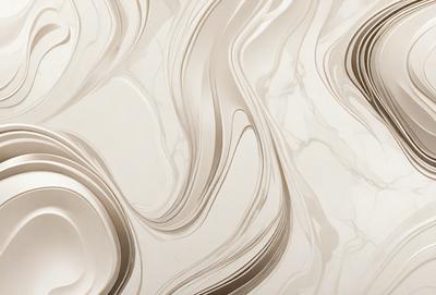 The primary subject of the image is a marble wall with a unique and intricate design. The setting is a room with a white marble wall, which serves as the background. The visual style of the image is a close-up of the marble wall, showcasing its texture and patterns. The colors and mood of the image are predominantly white, giving it a clean and elegant appearance.
