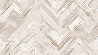 The image features a marble patterned wallpaper with a white and brown color scheme. The wallpaper has a geometric design, giving it a modern and sophisticated appearance. The pattern is intricate and adds a sense of depth and texture to the wall. The overall atmosphere of the image is elegant and stylish, making it an attractive choice for interior design.