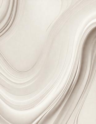 The primary subject of the image is a white, swirling, and curling pattern. The setting is a white background, which creates a clean and minimalist appearance. The visual style is a combination of digital art and illustration, as the pattern appears to be a digital creation. The colors and mood of the image are predominantly white, giving it a calm and serene atmosphere.