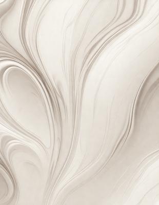 The primary subject of the image is a white, flowing, and swirling pattern. The setting is a white background, which creates a clean and minimalist appearance. The visual style is a combination of digital art and illustration, as the pattern appears to be digitally created and manipulated. The colors and mood of the image are predominantly white, giving it a calm and serene atmosphere.