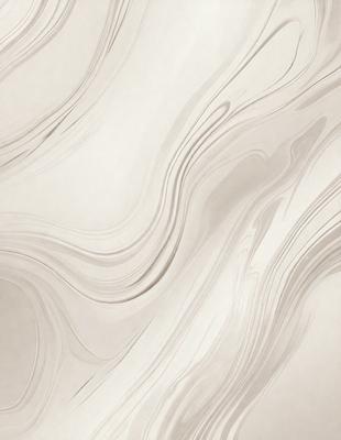 The primary subject of the image is a white marble wall with a pattern of waves. The setting is a room with a white marble floor. The visual style is a close-up of the marble wall, showcasing its texture and pattern. The colors and mood of the image are predominantly white, giving it a clean and elegant appearance.