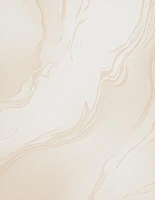 The primary subject of the image is a white marble wall with a pattern of swirls and waves. The setting is a room with a white marble floor, which complements the wall. The visual style is a close-up of the marble wall, showcasing its intricate design. The colors and mood of the image are predominantly white, giving it a clean and elegant appearance.