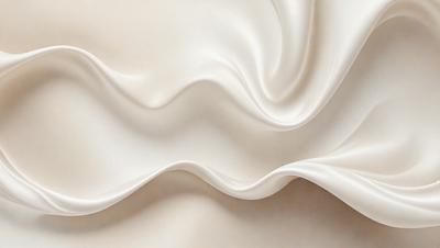 The primary subject of the image is a white sheet of fabric, which is the main object, scene, or focus of the image. The setting or background is a white sheet of fabric, and the visual style is a photo. The colors and mood of the image are predominantly white, giving it a clean and minimalist appearance.