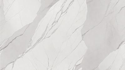 The primary subject of the image is a large, white marble wall. The setting is a rocky, natural environment, with the marble wall as the main focus. The visual style is a combination of a photo and a drawing, creating a unique and artistic representation of the marble wall. The colors and mood of the image are predominantly white, giving it a clean and elegant appearance.