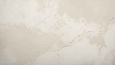 The primary subject of the image is a marble wall with a white and brown color scheme. The setting is a room with a white background, and the visual style is a photo. The colors and mood of the image are warm and inviting, with the marble wall adding a touch of elegance and sophistication to the space.