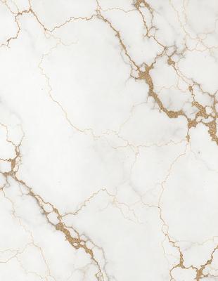 The image features a white marble wall with a gold-colored pattern. The wall appears to be textured and has a unique design. The primary subject of the image is the marble wall, which serves as the main focus of the scene. The setting is indoors, likely in a building or a room with a distinctive ambiance. The visual style of the image is a combination of photo and digital art, creating a blend of realism and artistic expression. The colors and mood of the image are predomin