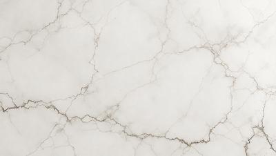 The primary subject of the image is a white marble wall with a pattern of holes and cracks. The setting is a room with a white marble floor. The visual style is a close-up of the marble wall, showcasing its unique texture and pattern. The colors and mood of the image are predominantly white, giving it a clean and elegant appearance.