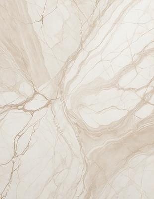 The primary subject of the image is a marble wall with a unique and intricate design. The setting is a room with a white marble floor, which complements the marble wall. The visual style of the image is a close-up of the marble wall, showcasing its texture and patterns. The colors and mood of the image are predominantly white, giving it a clean and elegant appearance.