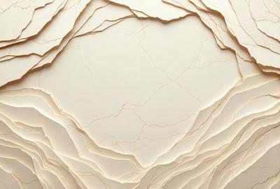The primary subject of the image is a close-up of a white, textured surface, possibly a wall or a piece of art. The setting appears to be indoors, with the surface being the main focus of the image. The visual style is a combination of photo and digital art, creating a unique and intriguing appearance. The colors in the image are predominantly white, with some variations in shades, giving the scene a clean and minimalist atmosphere.