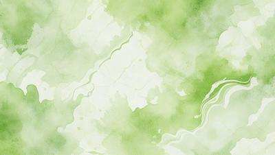 The primary subject of the image is a green, swirling, and flowing pattern. The setting is a white background, which contrasts with the green pattern. The visual style is a combination of digital art and illustration, creating a unique and artistic appearance. The colors and mood of the image are predominantly green, giving it a fresh and lively atmosphere.